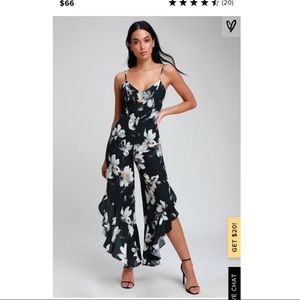 Floral jumpsuit from Lulus